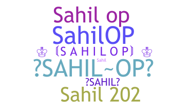 暱稱 - SahilOp