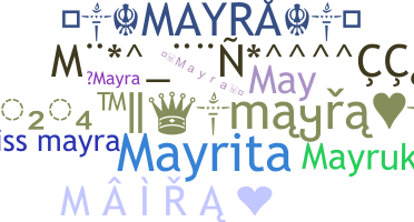暱稱 - Mayra