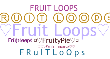 暱稱 - FruitLoops