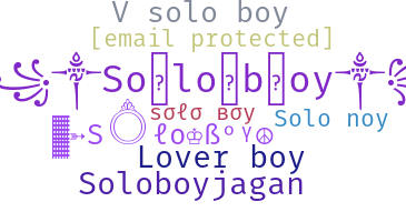 暱稱 - Soloboy