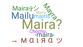 暱稱 - Maira