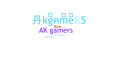 暱稱 - AkGamers