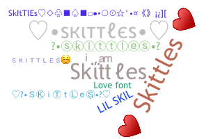 暱稱 - Skittles