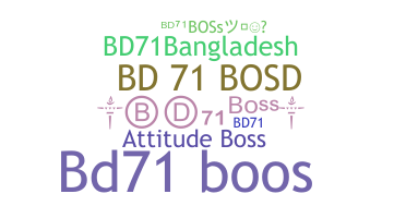 暱稱 - BD71BosS