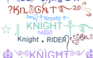 暱稱 - Knight