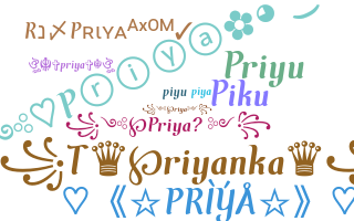 暱稱 - Priya