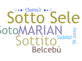 暱稱 - Sotto