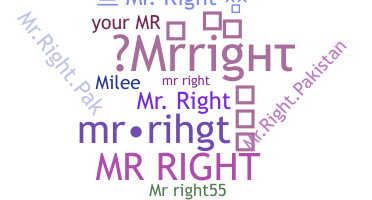 暱稱 - Mrright