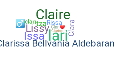 暱稱 - Clarissa