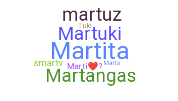 暱稱 - Marta