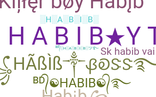 暱稱 - Habib