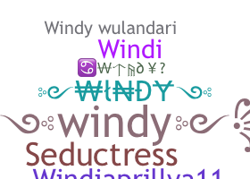暱稱 - Windy