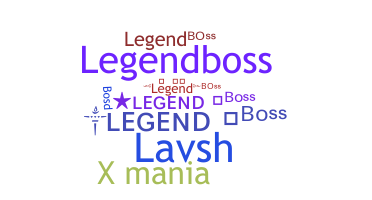 暱稱 - LegendBoss