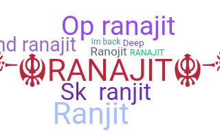 暱稱 - Ranajit