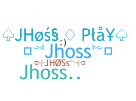 暱稱 - jhoss
