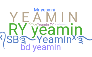 暱稱 - Yeamin