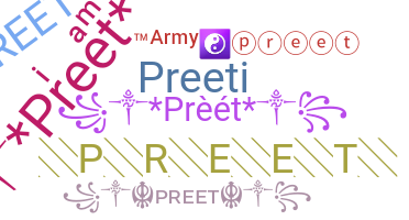 暱稱 - Preet