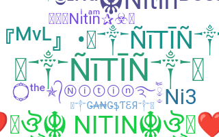 暱稱 - Nitin