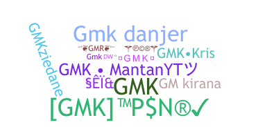 暱稱 - gmk