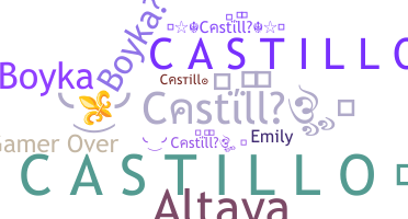 暱稱 - Castillo