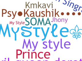 暱稱 - Mystyle