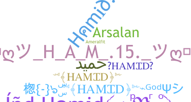暱稱 - Hamid