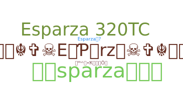 暱稱 - Esparza
