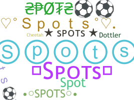 暱稱 - Spots