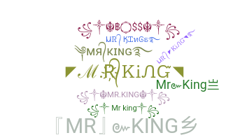 暱稱 - MrKing
