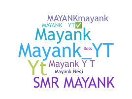 暱稱 - Mayankyt