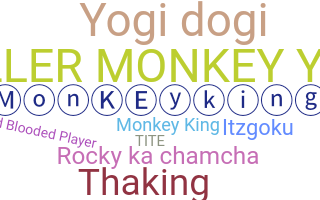 暱稱 - monkeyking