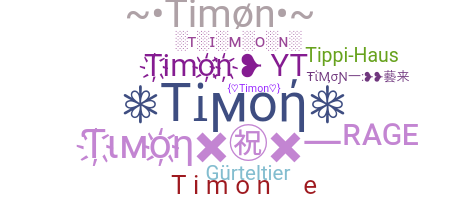 暱稱 - Timon