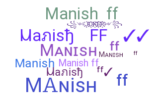 暱稱 - MANISHFF