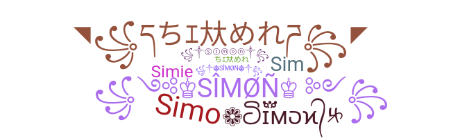 暱稱 - Simon
