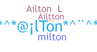 暱稱 - Ailton