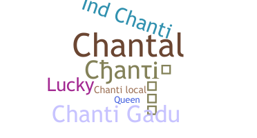 暱稱 - Chanti