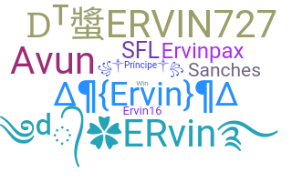 暱稱 - Ervin