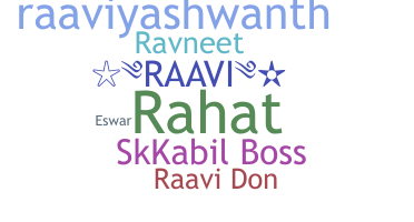 暱稱 - Raavi