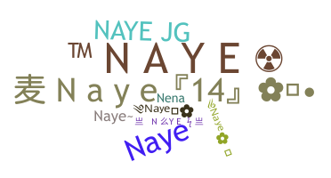 暱稱 - naye