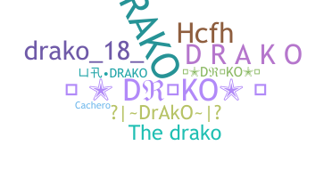暱稱 - Drako