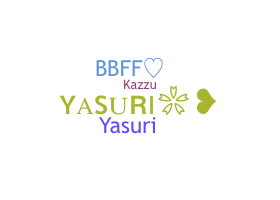 暱稱 - Yasuri