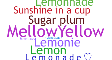 暱稱 - Lemonade