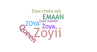 暱稱 - Zoyaa