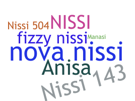 暱稱 - Nissi