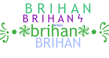 暱稱 - brihan