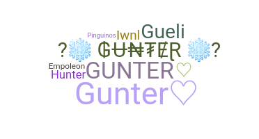 暱稱 - Gunter
