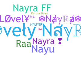 暱稱 - Nayra