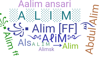 暱稱 - AliM