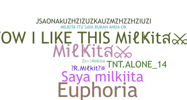 暱稱 - milkita