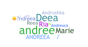 暱稱 - Andreea